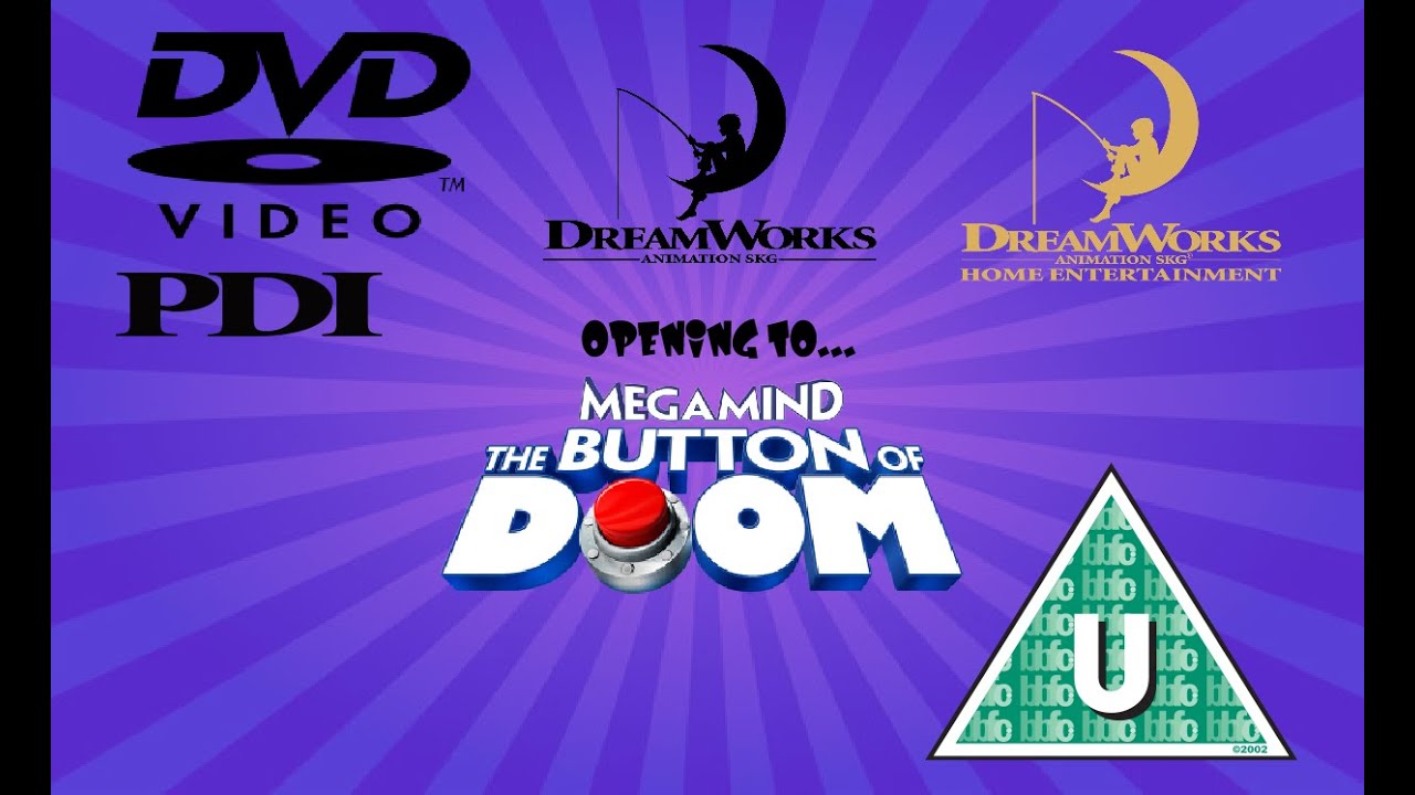 Opening to Megamind: The Button of Doom 2011 UK DVD
