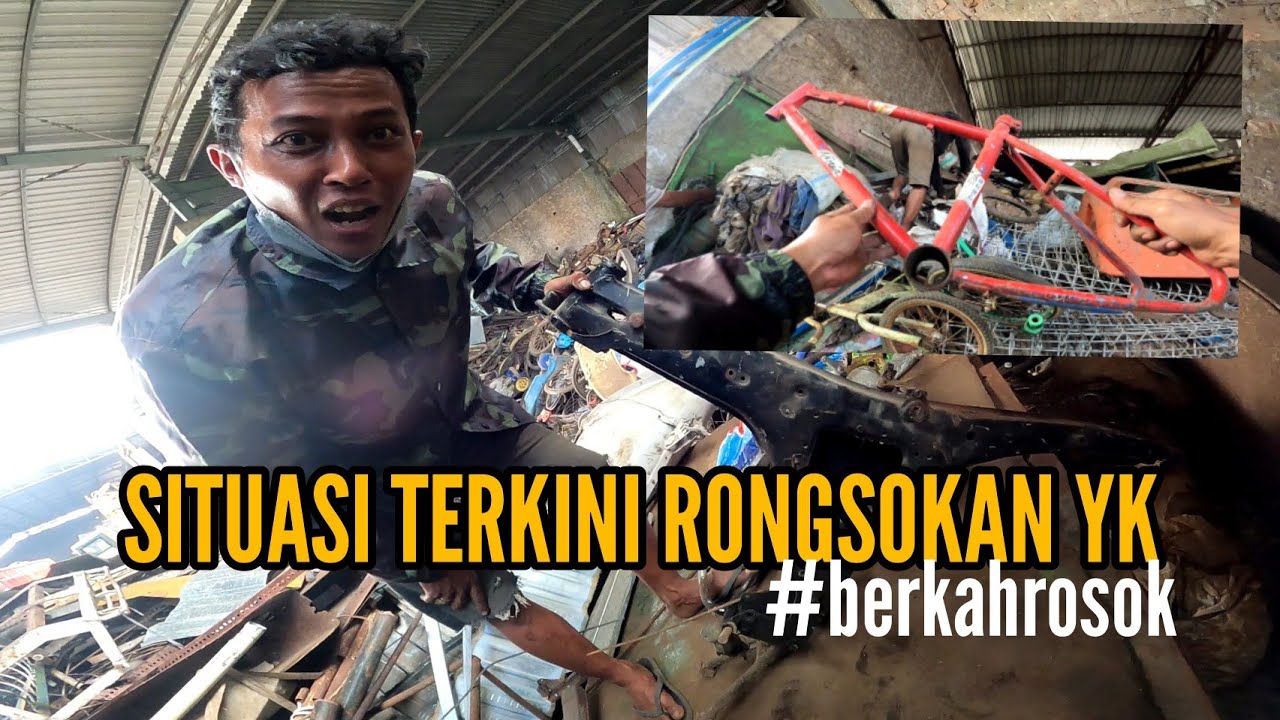 CARI RONGSOK LAGI ||memanfaatkan limbah besi bekas || banyak kejutan