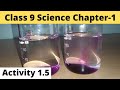 Activity 15 class 9 science  ncert chapter 1  matter in our surroundings  cbse board