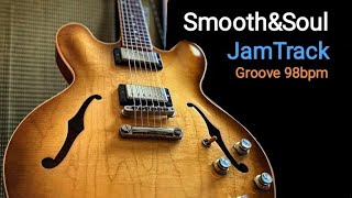 Vignette de la vidéo "Smooth Jazz & Soul Backing Track - Groove 98bpm"