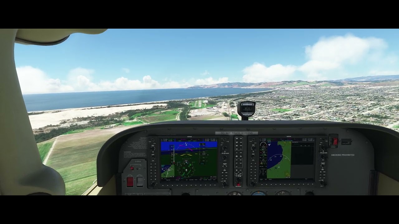 C172 Oceano Approach
