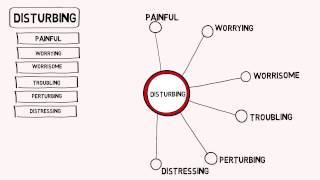 Disturbing - Thesaurus - Synonyms - Video
