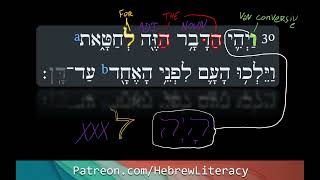 immersion 1 kings 12.2931 Yirmeyah walks through with colorful notes every single word in Hebrew