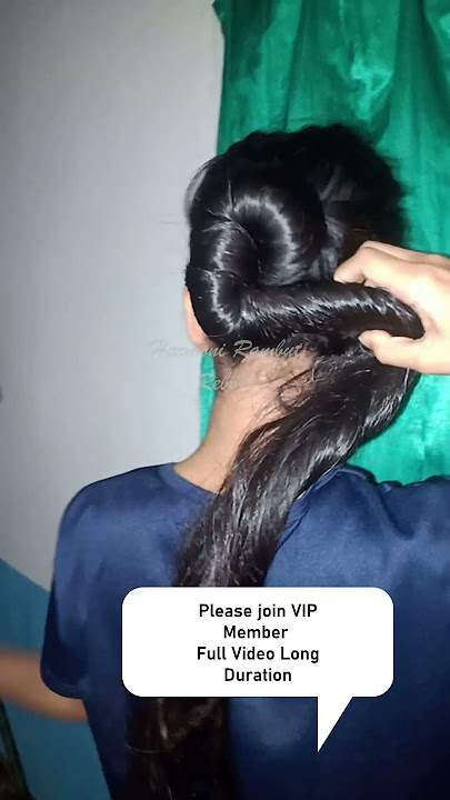 Harmoni Rambut Reborn  | Beauty Long Thick Hair | #shorts #longhair #longhairponytail