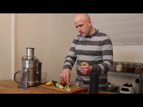 Juicer Review: Making Green Juice in the Sage Nutri Juicer Pro (Breville Juice Fountain Pro)
