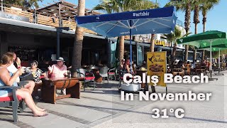 November walk at Calis Beach/Çalış Plajı/Fethiye, Turkey