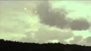 UPDATE!! Aug 2012 -Amazing Cyprus Footage Of Multiple UFOs- DEBUNKED** See description