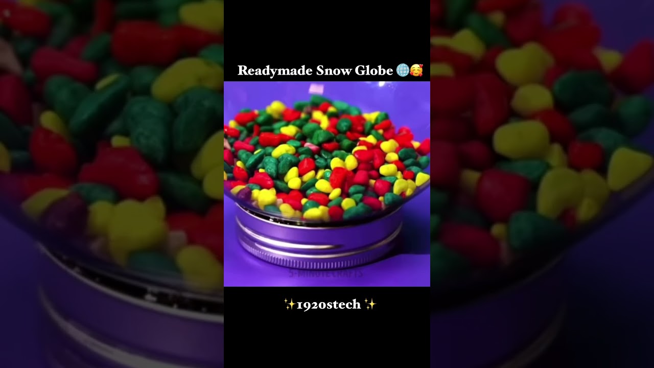 DIY Snow Globe ❤️