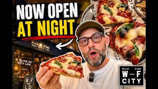 Wild Fire City Sunderland Is NOW OPEN at Night… And The Pizza Is SO GOOD!