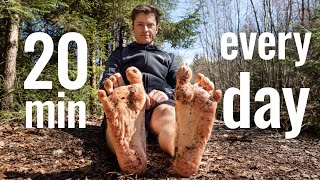 20 minutes barefoot in nature every day for 20 days by MrOutdoorAdventure 5,001 views 1 year ago 14 minutes, 56 seconds