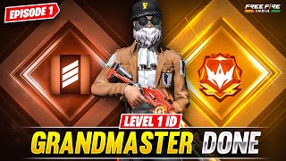 Level 1 Id Grandmaster With Worldchat Rich Players Noob Bolkar Gali Diya Garena Free Fire 