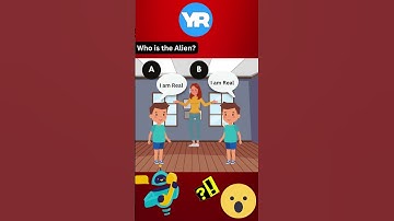 Who is the alien? #quiz  #riddle  #riddleoftheday  #viral  #shorts