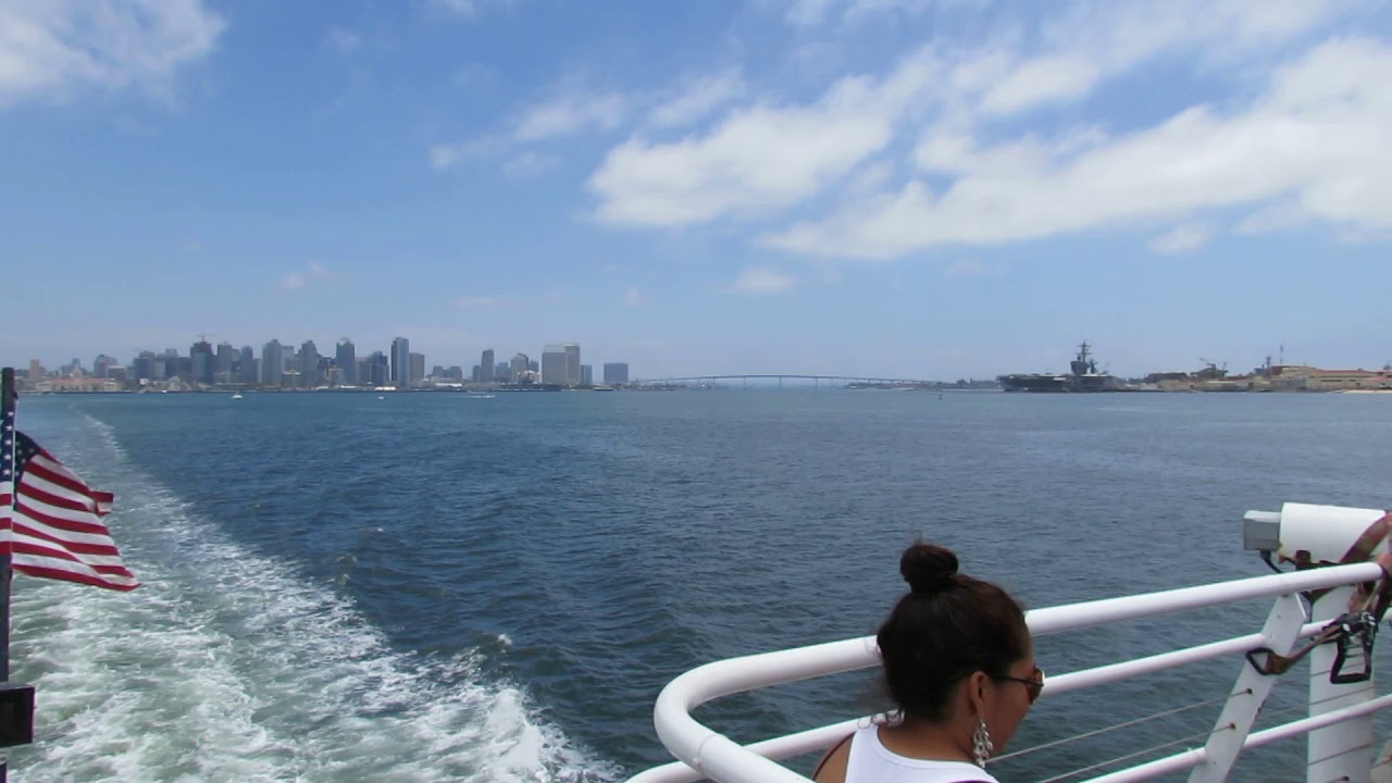 Hornblower Harbor Cruise in San Diego harbor YouTube