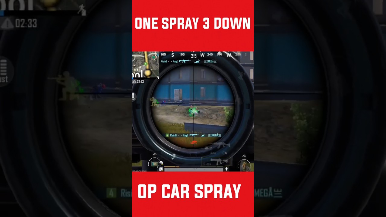 One spray 3 downs 