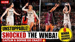 Caitlin Clark & Sophie Cunningham SHATTER 8 WNBA Records In Indiana Fever WIN vs Toronto!