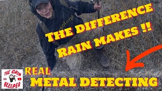 WHAT DIFFERENCE RAIN MAKES REAL METAL DETECTING UK