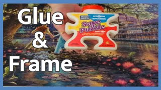 HOW TO GLUE AND FRAME A JIGSAW PUZZLE 🧩