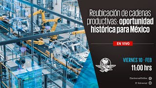 Reubicación de cadenas productivas: oportunidad histórica para México