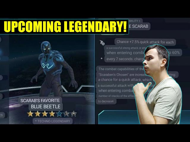 Blue Beetle Joins Injustice 2 Mobile Game