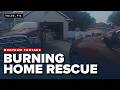 Florida deputies enter burning home, rescue dog, ensure resident's safety