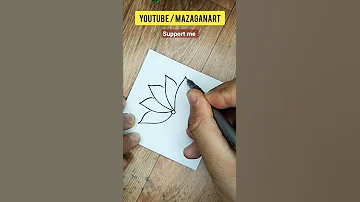 رسم سهل رسم زخرفات نباتية و هندسية زخرفة اسلامية 