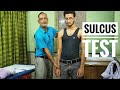 Sulcus sign test  shoulder special test  m anwar hossain