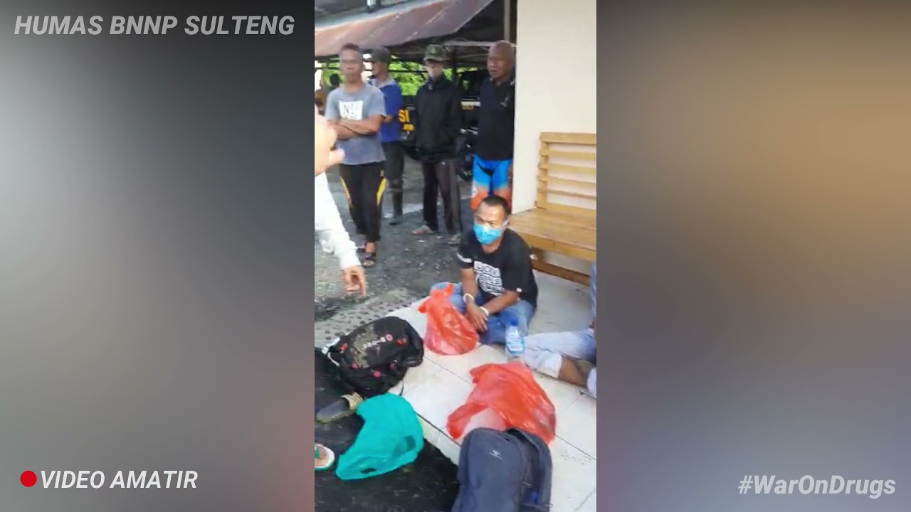 BNN RI RINGKUS BARANG BUKTI SHABU 20 KG DI JALUR RAWAN NARKOBA SULAWESI TENGAH