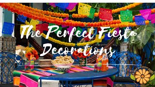 Best Backyard Fiesta Decoration Idea Ready In Under 2 Minutes Including Papel Picado And Marids