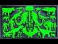 Dinosaurus Jurassic World Dominion:T-Rex, Siren Head, Kingkong, Giganotosaurus, Godzilla, Skibidi