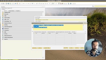Adding a new Query to SAP Business One