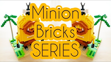 Stone Age MINIONS Blocks Series ミニオン 미니언 | Playing LEGO Bricks | Kids Educational Toys 🍌Speed Build🍌