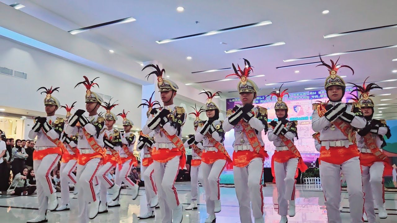 Derap Langkah Terheboh PKS POLRES OKI 2024