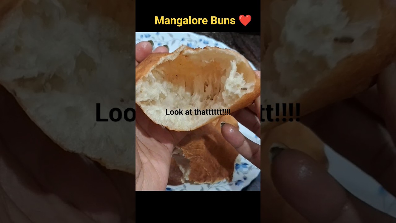 Perfect Mangalore buns # ripped banana puri# kids snack 