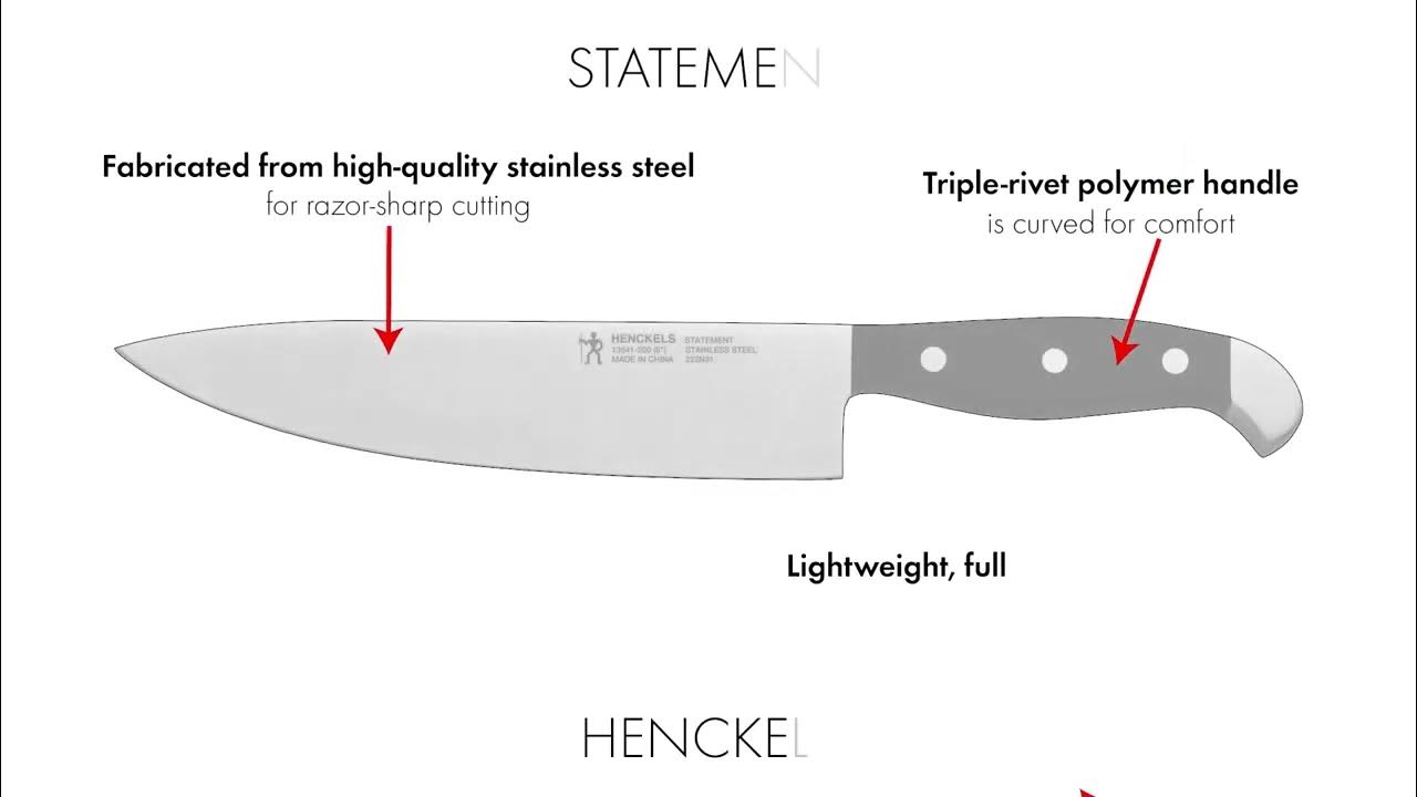 About Our Statement 13piece Self Sharpening Block HENCKELS YouTube
