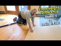 What to do when Floors are Different Heights | Vinyl Plank Installation