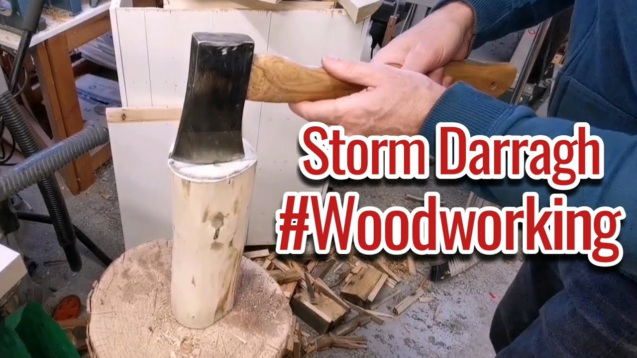 Ep18. Saturday Woodworking - Storm Darragh - Cutting Holly and other tips.