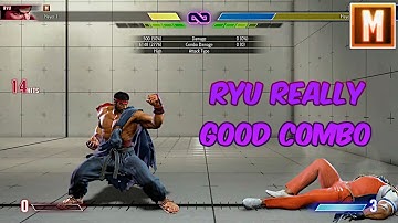Street Fighter 6 Modern Ryu really good combo / massive damage with Super Art added