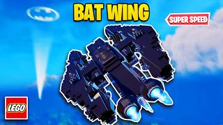 How I Built the Batwing in LEGO Fortnite! @RynoBuilds