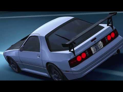 Mazda RX-7 FC3S Initial D Fifth Stage Sound