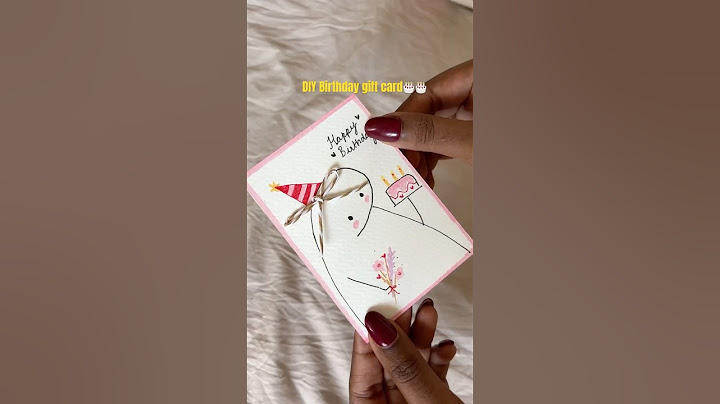 DIY birthday gift card #papercrafts #birhtday #cards pop up card