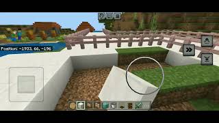 the Minecraft world_ create new sweeming pull _very could water pull _finished my House of Minecraft