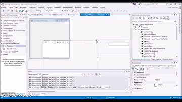 como crear reportes en visual studio
