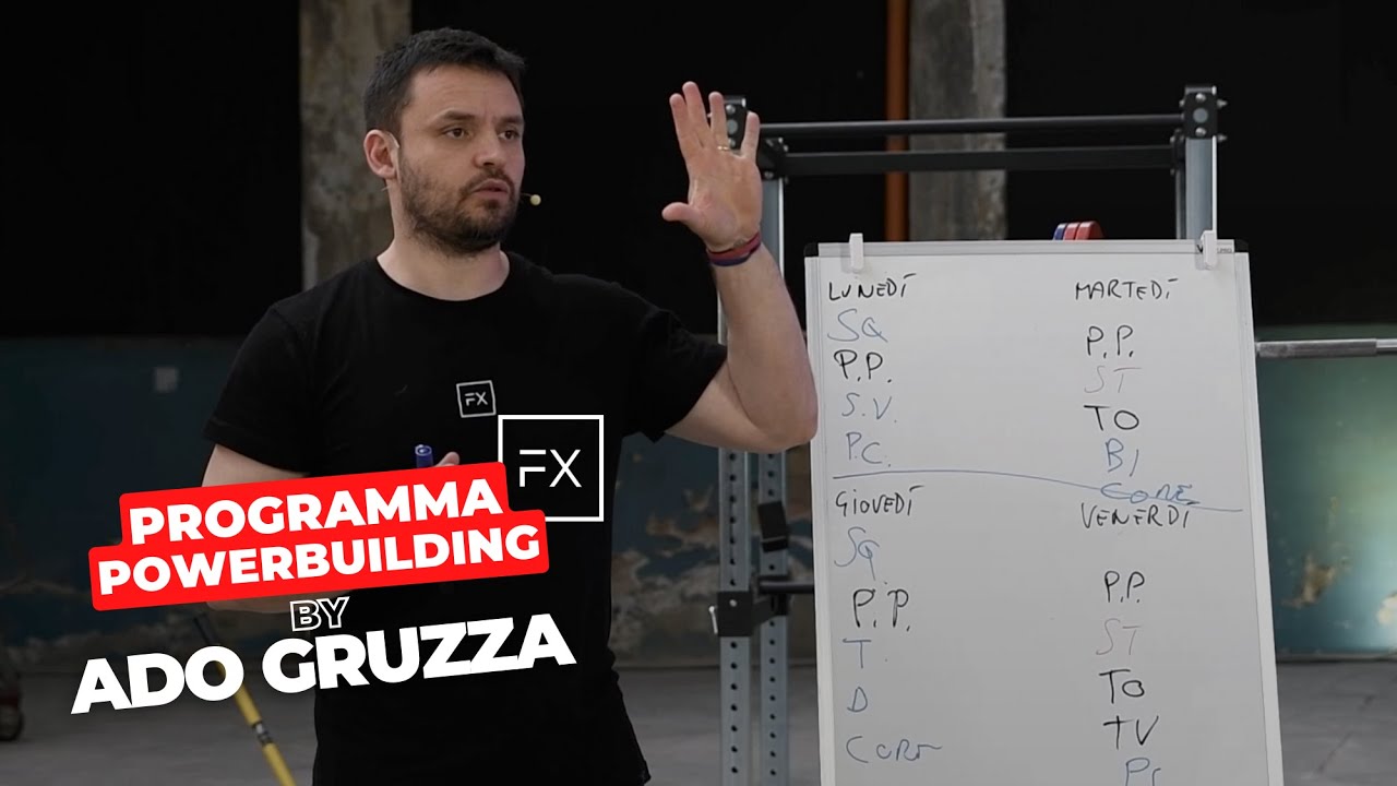 Programma Powerbuilding by Ado Gruzza