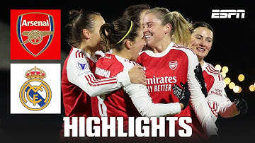 Alessia Russo inspires Arsenal’s comeback vs. Real Madrid | UEFA Women