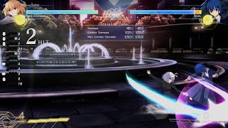 MELTY BLOOD: TYPE LUMINA - Red Arcueid 3.6k Corner Combo w/ Oki Concept