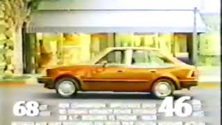 1984 Ford Escort car commercial