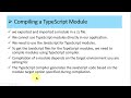Module in typescript / import and export keywords in typescript to use module