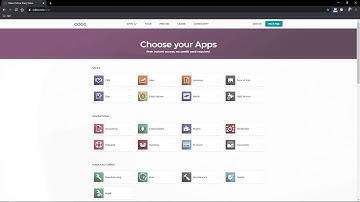 Tugas PSDP Tutorial menggunakan software ERP Odoo