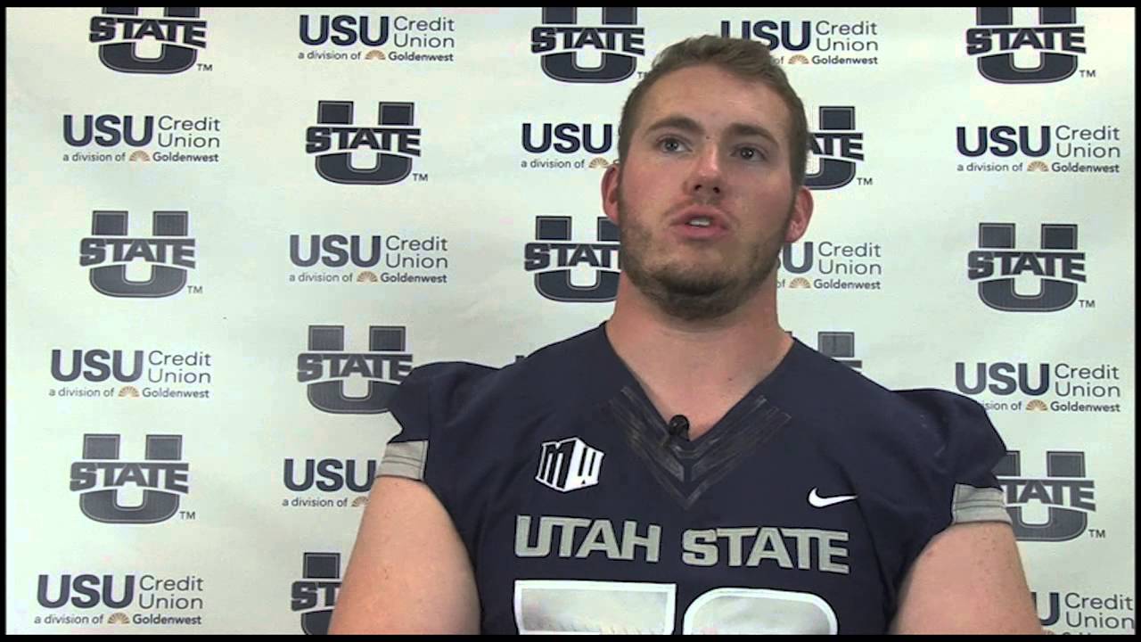 Utah State Football Media Day Jake Simonich YouTube