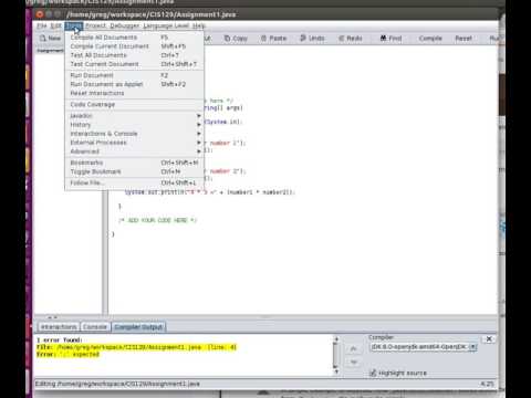 Pima Community College CIS 129 - Pseudocode 1 - Java Intro Part 2